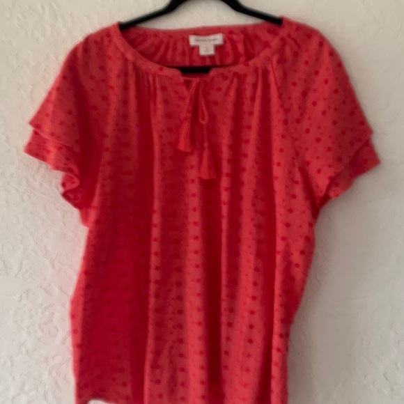 Allison Daley Orange Blouse - Picture 4 of 7